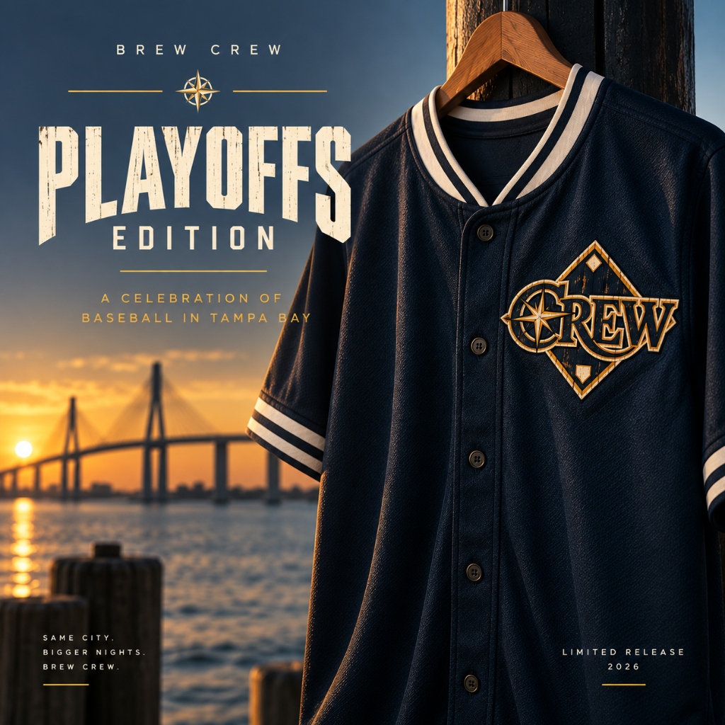 Brew Crew Baseball Jersey
