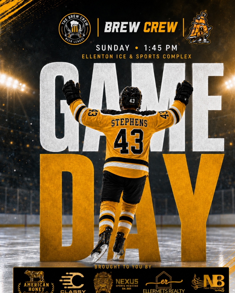 Active Game Day Matchup Graphic Poster