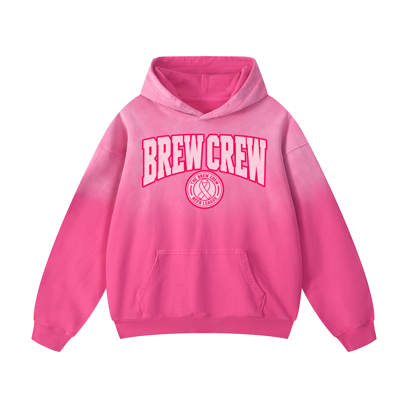 Brew Crew Breast Cancer Hoodie