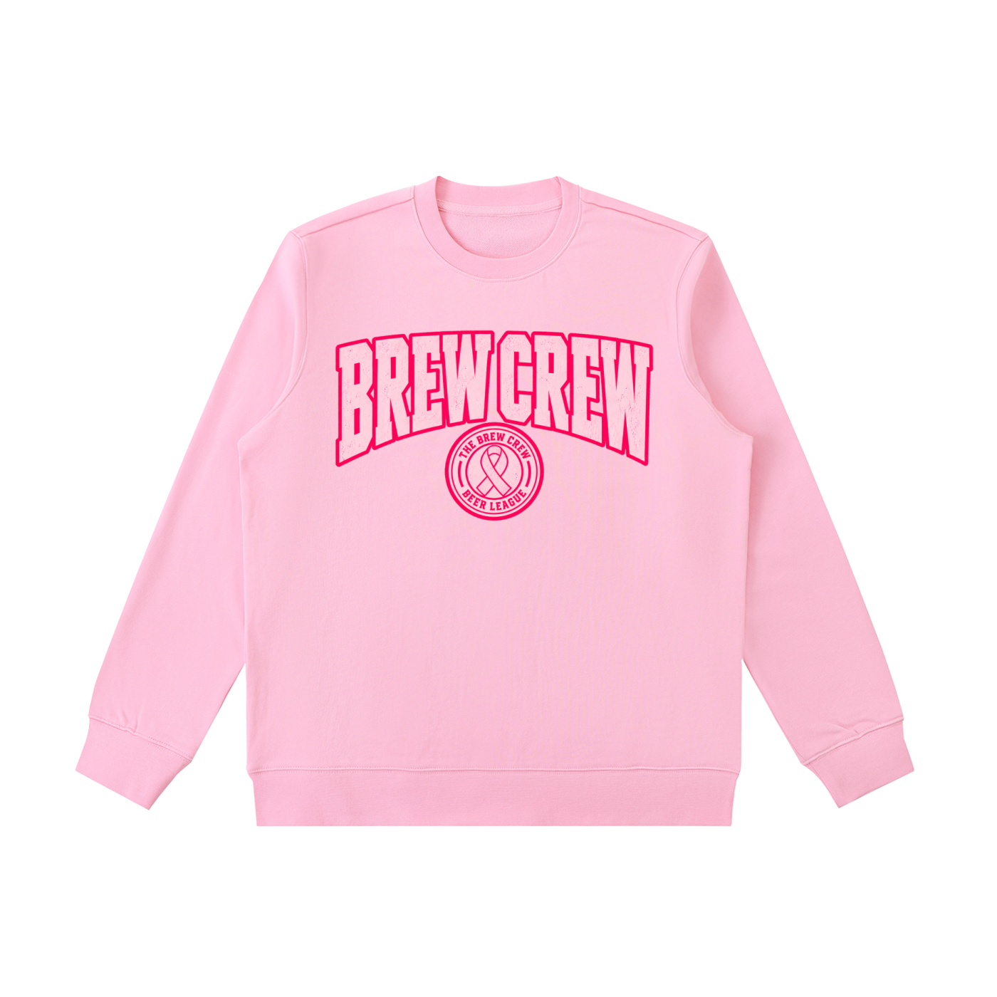 Brew Crew Breast Cancer Sweatshirt
